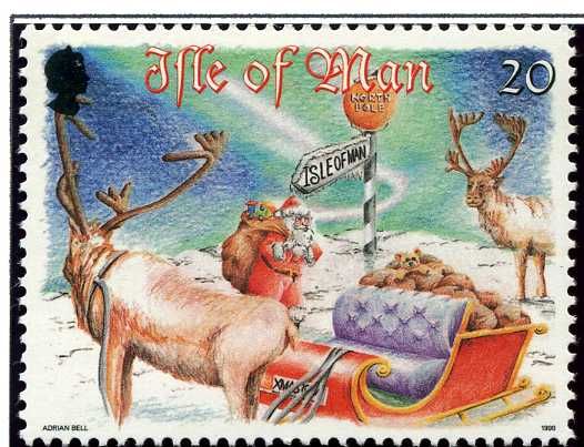 Father Christmas at the North Pole