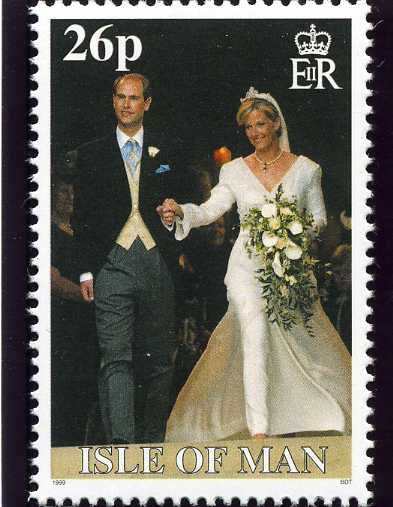 Wedding Couple leaving St. Georg's Chapel, Windsor