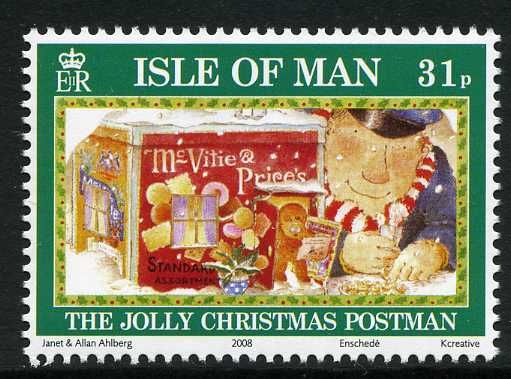 Jolly Christmas Postman