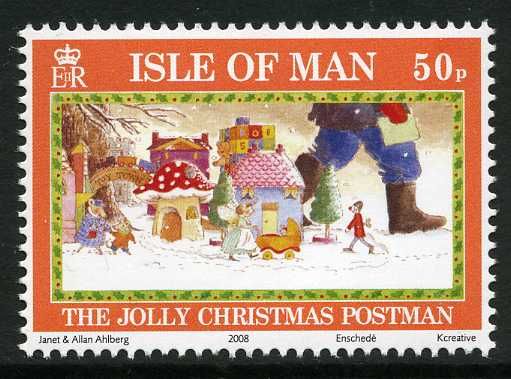 Jolly Christmas Postman