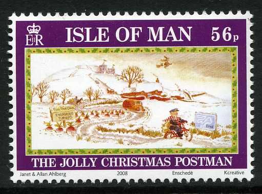 Jolly Christmas Postman