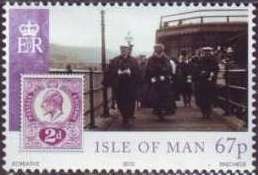 King George V & Queen  Mary at Queen’s Pier,  Ramsey, 1920