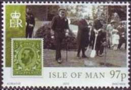 King George V planting Tree at Bishopscourt, 1920