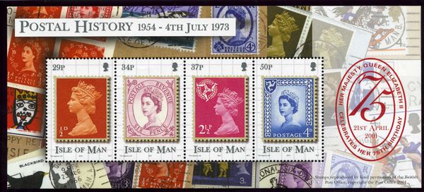 Postal History 1954-4th July 1973