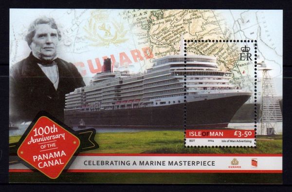 Liner Queen Elizabeth in Panama Canel