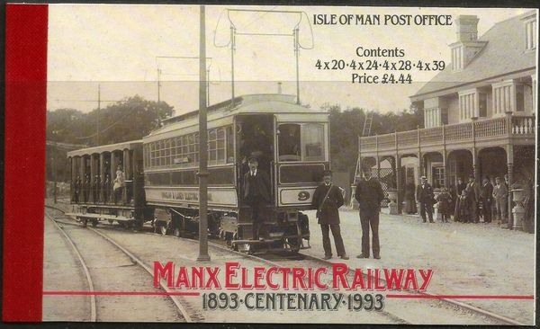 Isle of Man Post Office: Manx Electric Railway Booklet