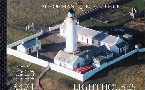 Isle of man Post Office - Lighthouses (booklet)