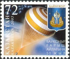 Parachute and Space Capsule