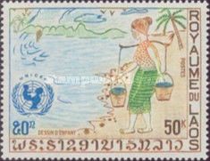 Children Drawings - woman carrying water