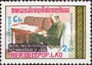 Lenin writing
