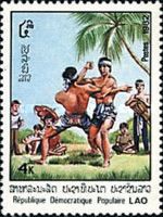 Techniques of Lao martial arts