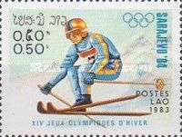 Downhill skiing