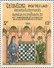 Two men playing chess