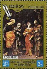 The Four Saints by Correggio