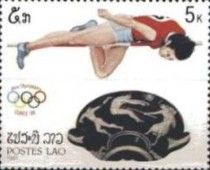 High jumping and bowl with handles