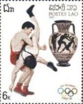Wrestling and urn