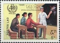 Adults in hygiene class