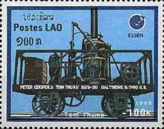 Steam Locomotive «Tom Thumb», 1830
