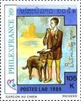Dog with Boy, Pablo Picasso
