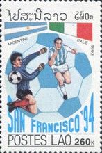 Soccer players on ball