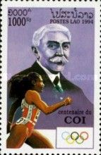 Coubertin, Pierre Baron de (1863-1937) and Florence Griffith