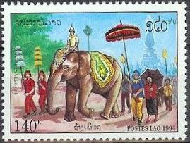 White Asian Elephant (Elephas maximus)