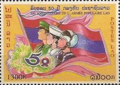 Military Personnel, Flag and Flowers