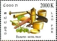 Betel nuts, bowls and containers
