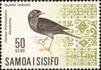 Island Thrush (Turdus poliocephalus samoensis)