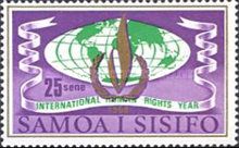 Globe and Human Rights Emblem