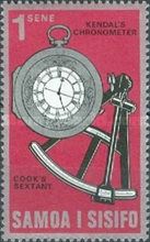 Kendal’s chronometer and Cook’s sextant.