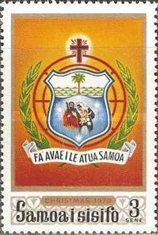Coat of Arms with Holy Family