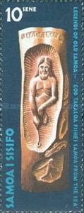 God Tagaloa fishing Samoan islands
