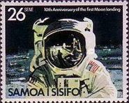 Astronaut on the Moon
