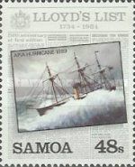 Apia Hurricane, 1889