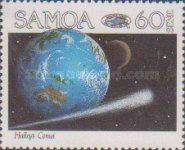 Halley's Comet & Globe