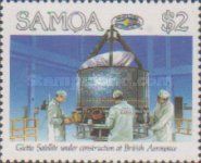 Giotto Satellite under construction