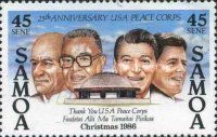 US Peace Corps in Samoa, 25th anniversary