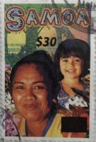 Woman, girl and flowers