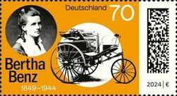 Bertha Benz (1849-1944) Auto Industry Pioneer