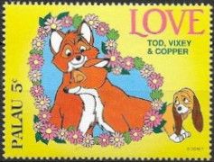 Tod, Vixey and Copper (The Fox and the Hound)