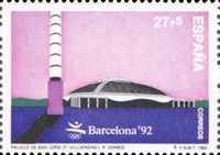 Olympic Games. Barcelona - Palace of Sant Jordi