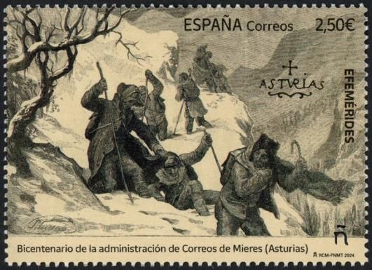 Postal Service in Mieres, Bicentenary