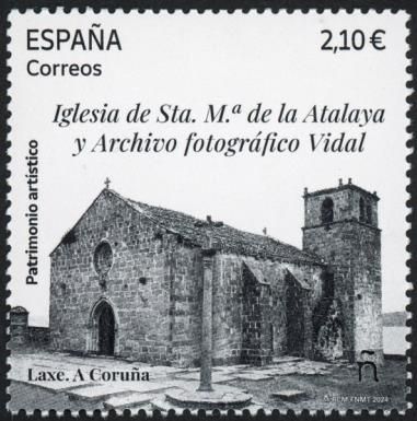Santa María de la Atalaya Church, Laxe from Vidal Archive