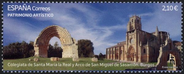 Collegiate Church of Santa Maria and Arch of San Sasamón
