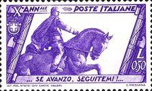 Equestrian Statue of Mussolini (1883-1945)