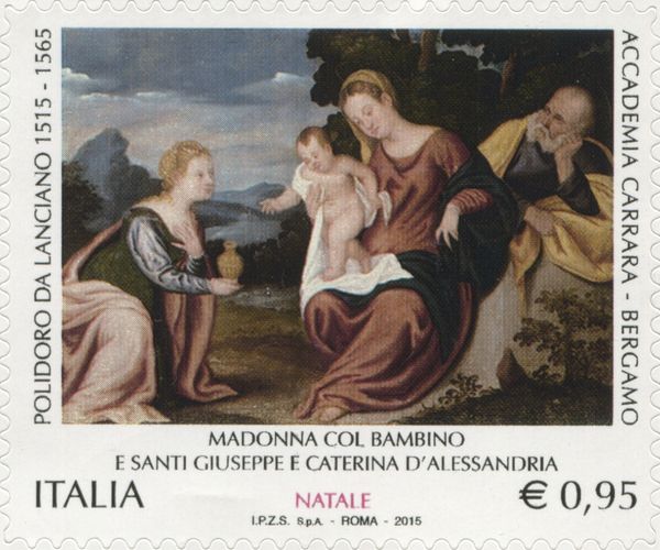 Madonna and Child with Saints Joseph and Catherine di'Alessa