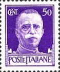 King Vittorio Emanuele III Facing Front