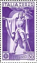 Staute of Francesco Ferrucci - Airmail
