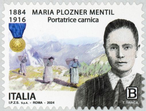 Maria Plozner Mentil, Military Supply Soldier